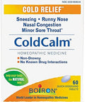 Boiron Coldcalm Quickdissolving Tablets 60 Tablets (Pack Of 5)
