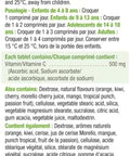 Jamieson Laboratories Vitamin C Chewable 500Mg Mixed 3 Flavours 120 Count