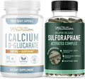 Smnutrition Sulforaphane Complex With Calcium Dglucarate Hormone Balancing Bundle With Advanced Microbeadlet Hormone Balance Supplement (60 Servings) And Vegan Gluten Nongmo Cdg Supplement (90 Servings)