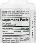 Nature's Bounty Super Strength B12 5000mcg 2 Oz (Pack of 2)