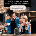 Lifeboost Organic Espresso Beans Whole USDA Organic Low Acid Mold Free Dark Roast Coffee Whole Bean Single Origin High Caffeine Arabica 12 oz Bag