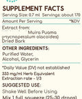 Muira Puama A120 (2pcs) Alcohol Herbal Extract Tincture, Concentrated Liquid Drops Natural Muira Puama (Ptychopetalum Olacoides) Dried Bark (2x4 fl oz)