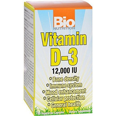 Bio Nutrition Inc, D-3 12,000Iu, 50 Vcap