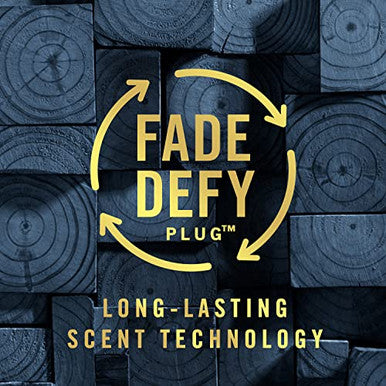 Febreze Fade Defy Plug Air Freshener & Odor Fighter Rainforest .87 Fl. Oz. Oil Refill 2 Count