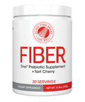 Silver Fern Tino Natural Gluten Free Prebiotic Fiber Supplement - With Tart Cherry Extract & Polycan Black Yeast Extract - Non-Gmo, Water Soluble Fiber Powder Mix (1 Canister - 15.9 Oz)