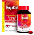 Megared Antarctic Krill Oil 750Mg Omega 3 Fatty Acid Supplement Ultra Concentrate Epa & Dha Softgels Antioxidant Astaxanthin Heart Health Supplement With No Fish Oil Aftertaste 80Ct