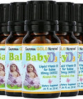 California Gold Nutrition Baby Vitamin D3 By Liquid D3 Supplement For Babies Vegetarian Friendly Alcohol & Gluten Nongmo 10 Mcg (400 Iu) 0.34 Fl Oz (10 Ml)
