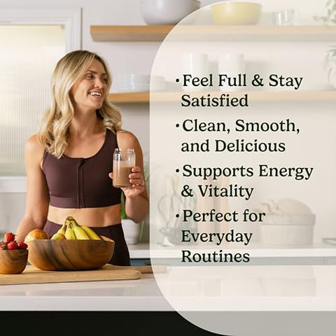 Vitahustle One Superfood Lean Protein â€“ All-In-One Nutrition Shake With Glp-1 Support 10G Plant Protein Ashwagandha Multivitamins & Postbiotics â€“ French Vanilla 15 Servings