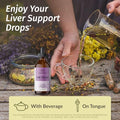 Herbamama Magnesium And Milk Thistle Kit - Bundle Of 400 Mg Magnesium Citrate Gummies & Milk Thistle Liquid Drops 4 Fl Oz - Vegan Non Gmo Gelatin & Alcohol- - 2 Pack