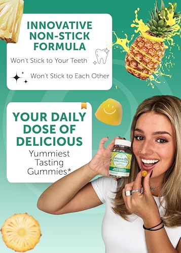 Lunakai Vitamin D3 And Vitamin B12 Gummies Bundle - Immunity Bone And Mood Support Vit D3 2000Iu Supplement - 3000Mcg Methylcobalamin High Absorption Energy Gummy 30 Days Supply