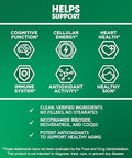 BioEmblem NAD+ Supplement 300 mg Nicotinamide Riboside with CoQ10 and Resveratrol Supports Healthy Aging Cellular Energy and Cognitive Function NonGMO Gluten Free 45 Capsules