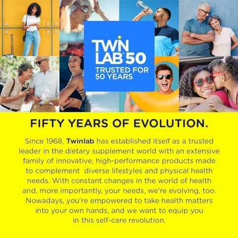 Twinlab Daily One Without Iron And With Florglo 60 Count