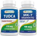 Best Naturals Tudca 250Mg & Vitamin K2 (Mk7) With D3
