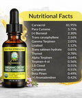 Louianna Organic Wild Oregano Oil Pure Oil Of Oregano Drops With 30 Ml