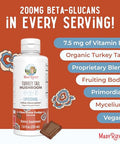 Maryruth's Turkey Tail Mushroom Liposomal (Chocolate Fudge) & Vitamin C Liposomal