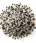 Food to Live Tuxedo Sesame Seeds, 2 Pounds - Black and White Sesame Seed Mix, Ideal for Sushi, Rice, Salad, and Poke Bowls, Vegan, Kosher, Bulk