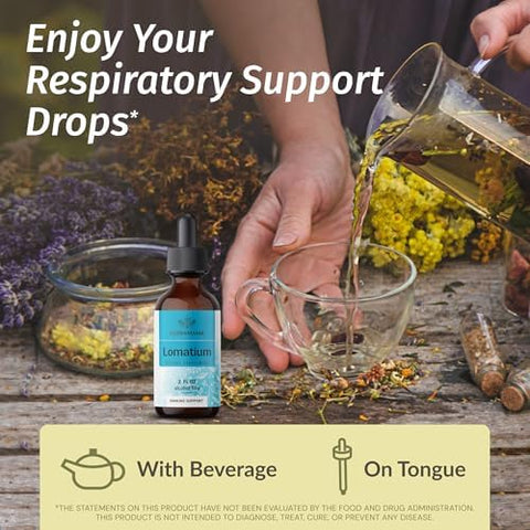 Herbamama Liquid Drops Kit - Bundle Of Lobelia Extract & Black Elderberry Tincture 2 Fl Oz - Vegan Non Gmo Sugar & Alcohol- - 2 Pack