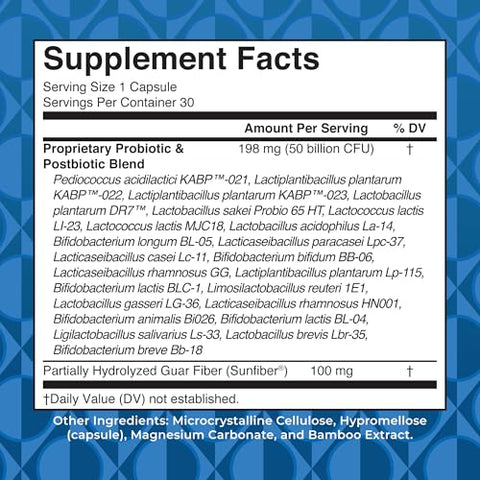 Maryruth'S 3-In-1 Probiotics For Digestive Health Prebiotic & Postbiotic Gut Health Supplement For Women & Men 23 Unique Strains Immune Support 50 Billion Cfu 30 Servings