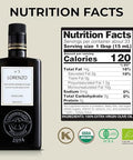 Barbera Lorenzo No. 5 Extra Virgin Olive Oil, 16.9 oz | Cold Extracted Sicilian EVOO | Fruity & Soft Nocellara del Belice Olive Flavor | Fresh Harvest Imported Olive Oil from Italy