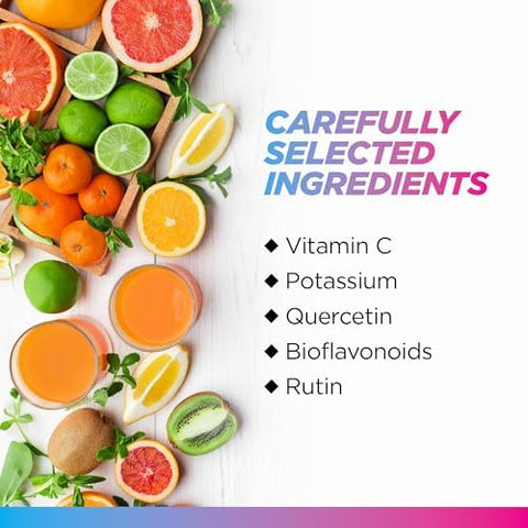 Livingood Daily High Dose Vitamin C Powder Supplement 2600 Mg Ascorbic Acid Powder Supports Immunity & Skin Health Powdered Vitamin C With Quercetin Sweetened With Stevia Vegan 30 Servings