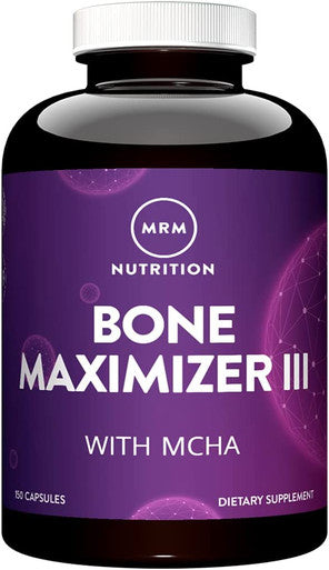 MRM Nutrition Bone MaximizerAÃƒâ€šÃ‚Â® III | with MCHA + Vitamin D3 + Vitamin K2 | Bone Health | High Potency | Key Vitamins and Minerals for Bones | 50 Servings