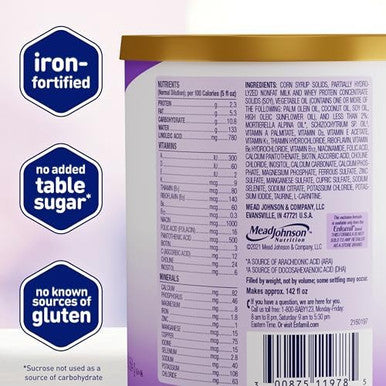 Enfamil Gentlease Baby Formula Reduces Fussiness Gas Crying And Spitup In 24 Hours Dha & Choline To Support Brain Development Value Powder Can 19.9 Oz