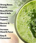 Country Farms Collagen Peptides Powder With Greens Dietary Powder Supplement 10.6 Oz 30 Servings