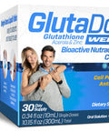 GlutaDose | Detox Every Day | Support Immune Function and Increase Energy | Glutathione + Acerola Extract Blend (700 mg) | Zinc (10 mg) | Liquid Vials |(30 Doses)