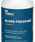 Dr. Tobias Blood Pressure Support Supplement Herbal Blend 90 Capsules