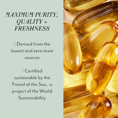 Veracity Omega 3 Super+ - Epa, Dha, Dpa Omega 3 Supplement - Omega 3 Fatty Acid Supplements - Omega 3 Fish Oil Supplements - Omega 3 Supplement For Whole-Body Wellness