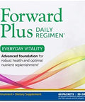 Dr. Whitaker'S Forward Plus Daily Regimen - Comprehensive Multivitamin Supplement Supports Optimal Energy Strength Vitality And Stamina - 60 Packets (30-Day Supply)