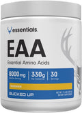 Bucked Up Essential Amino Acids EAA Powder Easy Mix Non Clumping Formula for Pre Intra Workout