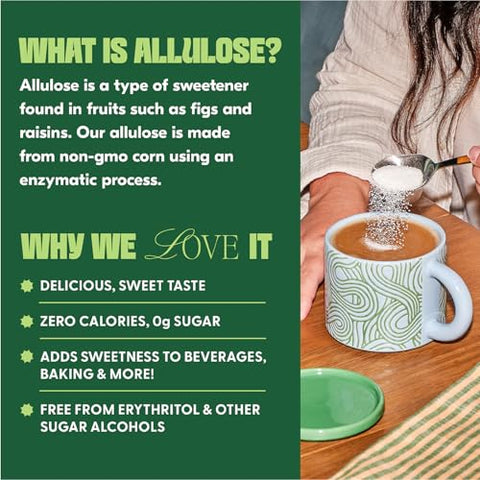 Whole Earth Stevia, Monk Fruit & Allulose 40ct Packets, Zero Calorie Sugar Substitute, Keto-Friendly, Non-GMO, No Erythritol, Erythritol-Free, 40 Count, 12-Pack