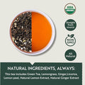 Luxmi Estates - Midnight Bloom - Organic Jasmine Tea - 90 Tea Bags (15ct x 6 Pack) | With Organic Jasmine Buds and Premium Darjeeling Green Tea | Natural Aid to Relieve Stress Anxiety and Sleep Problems
