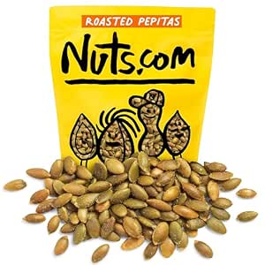 Nuts com ÃƒÂ¢Ã¢â€šÂ¬Ã¢â‚¬Å“ Roasted Pepitas ÃƒÂ¢Ã¢â€šÂ¬Ã¢â‚¬Å“ 2 Lb Bag, Unsalted No Shell Pumpkin Seeds, Healthy Snack for Adults & Kids, Rich in Protein, Fiber & Calcium ÃƒÂ¢Ã¢â€šÂ¬Ã¢â‚¬Å“ Keto Friendly, Vegan, Gluten-Free & Kosher Pareve