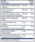 Life Extension Bone Restore + Vitamin K2 Vitamins & Minerals Maintain Bone Health & Strength - Fortifying Nutrients Calcium, D3 & Important Bone Building Minerals - Non-Gmo, Gluten--120 Capsules