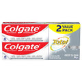 Colgate Total Toothpaste With Stannous Fluoride And Zinc Multi Benefit Toothpaste With Sensitivity Relief And Cavity Protection Deep Clean 4.8 Ounce (Pack Of 2)