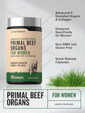 Horbaach Beef Organ Supplement For Women 120 Capsules