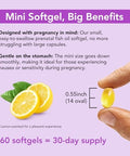 Premom Prenatal Dha Fish Oil: Triglyceride Omega 3 With 470Mg Dha 200Mg Epa + 400 Iu Vit D3 Supplement Fertility Support For Women Globally Sourced From Wild Caught Fish