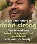 NatureS Bounty Magnesium 400 Mg Softgel Whole Body Support Magnesium Supplements For Men And Women Heart Nerve and Bone Health 75 Softgels (Pack Of 1)