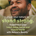 NatureS Bounty Magnesium 400 Mg Softgel Whole Body Support Magnesium Supplements For Men And Women Heart Nerve and Bone Health 75 Softgels (Pack Of 1)