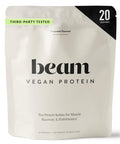 Beam Vegan Protein Powder Organic Pea Protein Isolate 20g Plant-Based Protein per Serving Third-Party Tested No Added Sugar Dairy Free Soy Free Gluten Free 20 Servings Chocolate