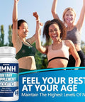Nmnh (Dihydronicotinamide Mononucleotide), 500Mg Per Serving, Nad Supplement To Boost Nad+ Levels As We Age, Nad + Supplement For Anti Aging & Energy, 60 Capsules