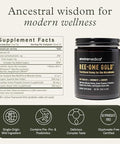 Bee-Ome Gold by Enviromedica - Unpasteurized Raw Manuka Honey with Probiotics, Royal Jelly, Bee Pollen & Propolis, Functional Superfood Honey, 7.4oz