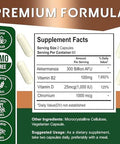 OYIR 300 Billion Afu Akkermansia Probiotic Glp 1 Probiotic Akkermansia Muciniphila Supplement Support Digestive, Immune, Overall Health For Men and Women Enhances Gut Lining Function