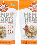 Manitoba Harvest Hemp Hearts Raw Shelled Hemp Seeds, 1lb; with 10g Protein & 12g Omegas per Serving, Non-GMO, Gluten Free - Packaging May Vary (Pack of 2)