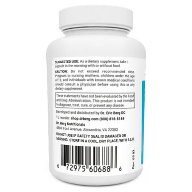 Dr. Berg's Sea Kelp Enhanced Blue-Green Algae & Red Algae 90 Capsules