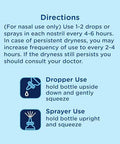 Mommy's Bliss Saline Drops Spray Nasal Relief for Newborns