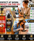 SubSugar Pure Monk Fruit Sweetener Home & Travel Bundle ÃƒÂ¢Ã¢â€šÂ¬Ã¢â‚¬Å“ 250ml Liquid Monk Fruit Drops + 30ml Travel Size ÃƒÂ¢Ã¢â€šÂ¬Ã¢â‚¬Å“ No Erythritol, Zero Sugar, Keto Friendly