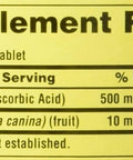 Spring Valley Vitamin C 500 Milligram with Rose Hips 250 Tablets